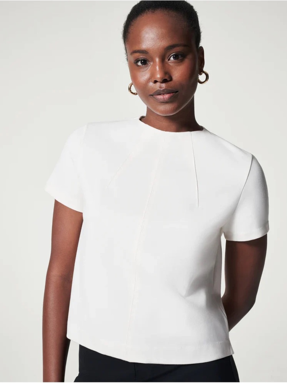 SPANX AirEssentials White Cap Sleeve Top 3X